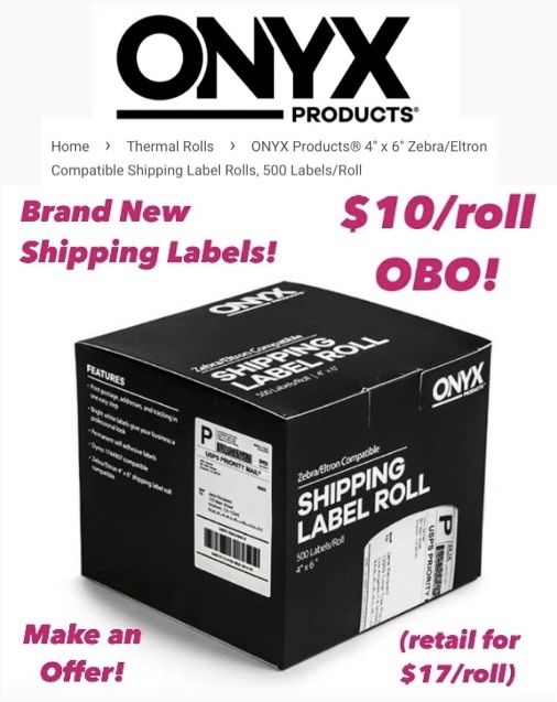 NEW Thermal Printer Shipping Label Rolls 4x6