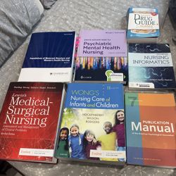 Nursing School Text Books 