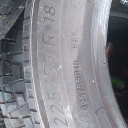 225/55R18 Michelin Tires (2)