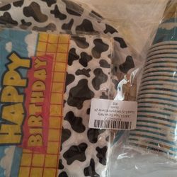 Birthday Party Paper Goods Supplies