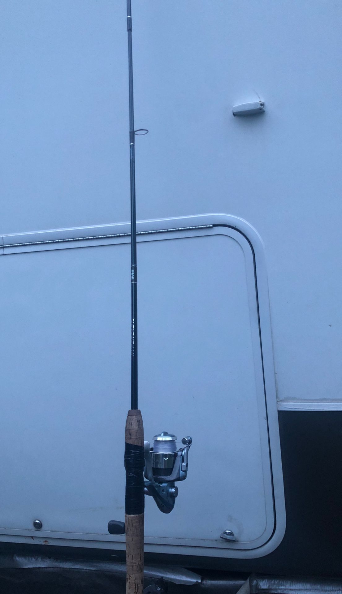 Hypercast fishing pole and reel