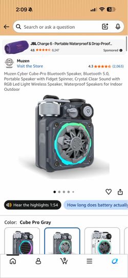Muzen Cyber Cube-Pro Bluetooth Speaker