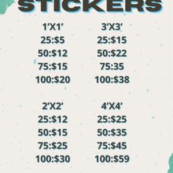 Custom Stickers