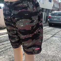 Supreme Camo Shorts