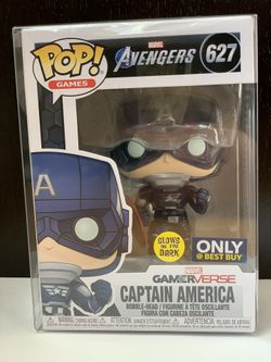 Captain America In Case Best Buy Exclusive Glow In The Dark