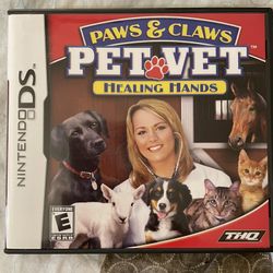 Paws & Claws: PET VET HEALING HANDS (NINTENDO DS, 2DS, 3DS)