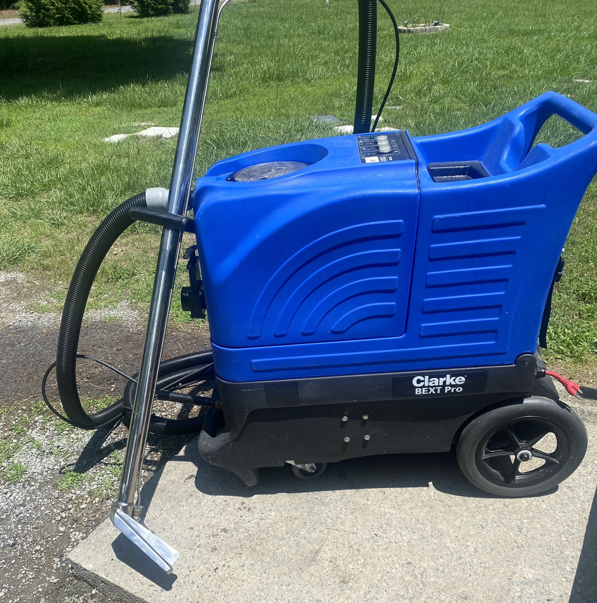 Heated Carpet Cleaner/Extractor Clark Bext Pro W/ All Attachments (Wand and Hoses)