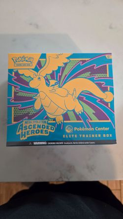 Pokemon center ascended heroes booster box