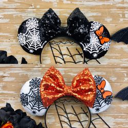 Halloween Mickey and Minnie Ears