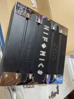 Hifonics Amplifier