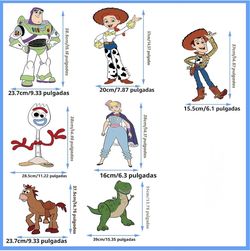 Toy Story Character Cutout Decorations Set of 7