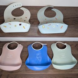 5 BabyBjorn LouLou Lollipop Bibs