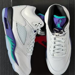Jordan 5 Retro “Grape” (Size 7Y, 10M-12M Available) | Brand New Deadstock