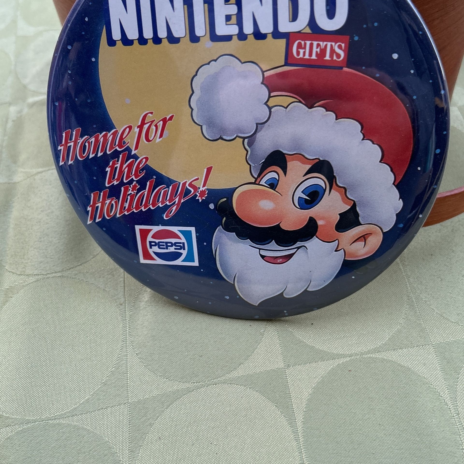 Vintage Nintendo Pepsi Super Mario Santa