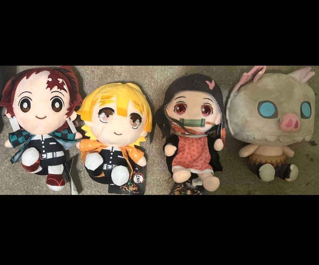 Demon Slayer character plushie's