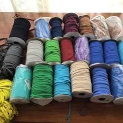 1/4” Elastic, 25 Cents Per Yard 