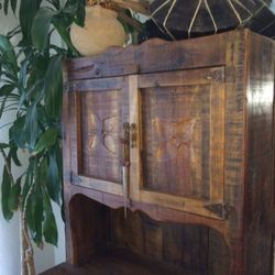 Rustic Trastero/Storage/Liquor -Wine cabinet