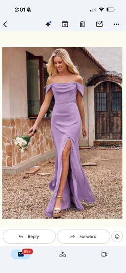Size 10 NEW Lilac Stacees formal / prom / bridesmaid dress!