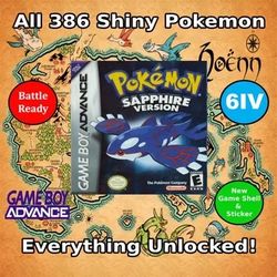 Pokémon Sapphire Authentic
