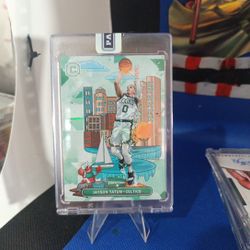 Jayson Tatum Rookie Year Cornerstones Card 2017-18