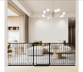 New - Extra Wide Gate with Door