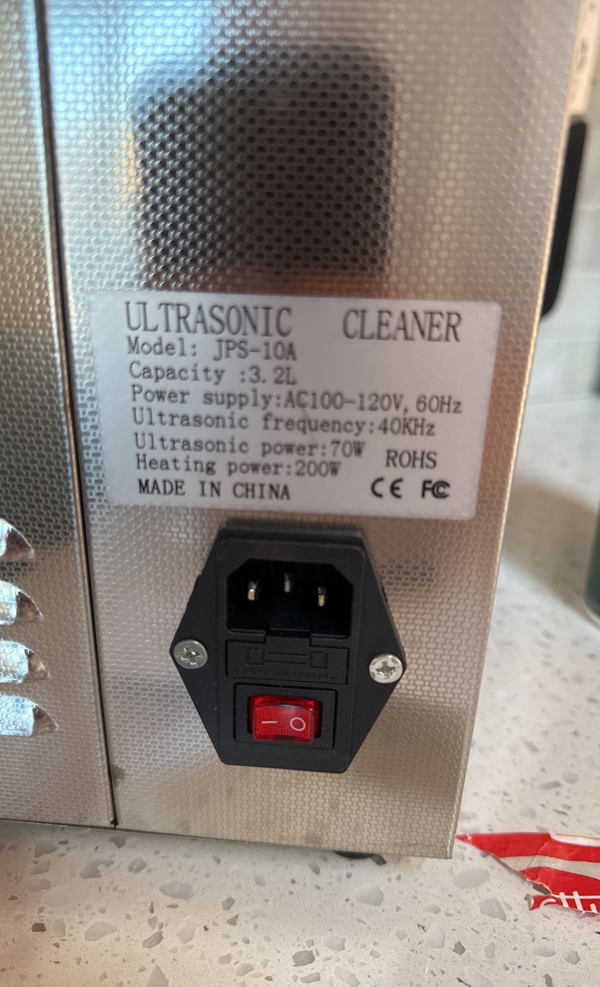 Ultrasonic Cleaner 3.2 L