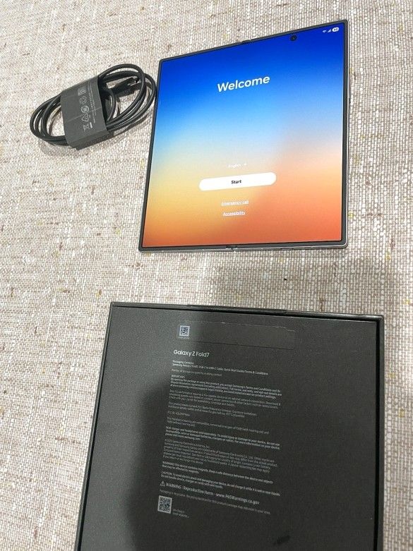 Samsung Galaxy Z Fold 7 512gb Silver Unlocked