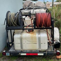 Pressure Washer With Trailer 