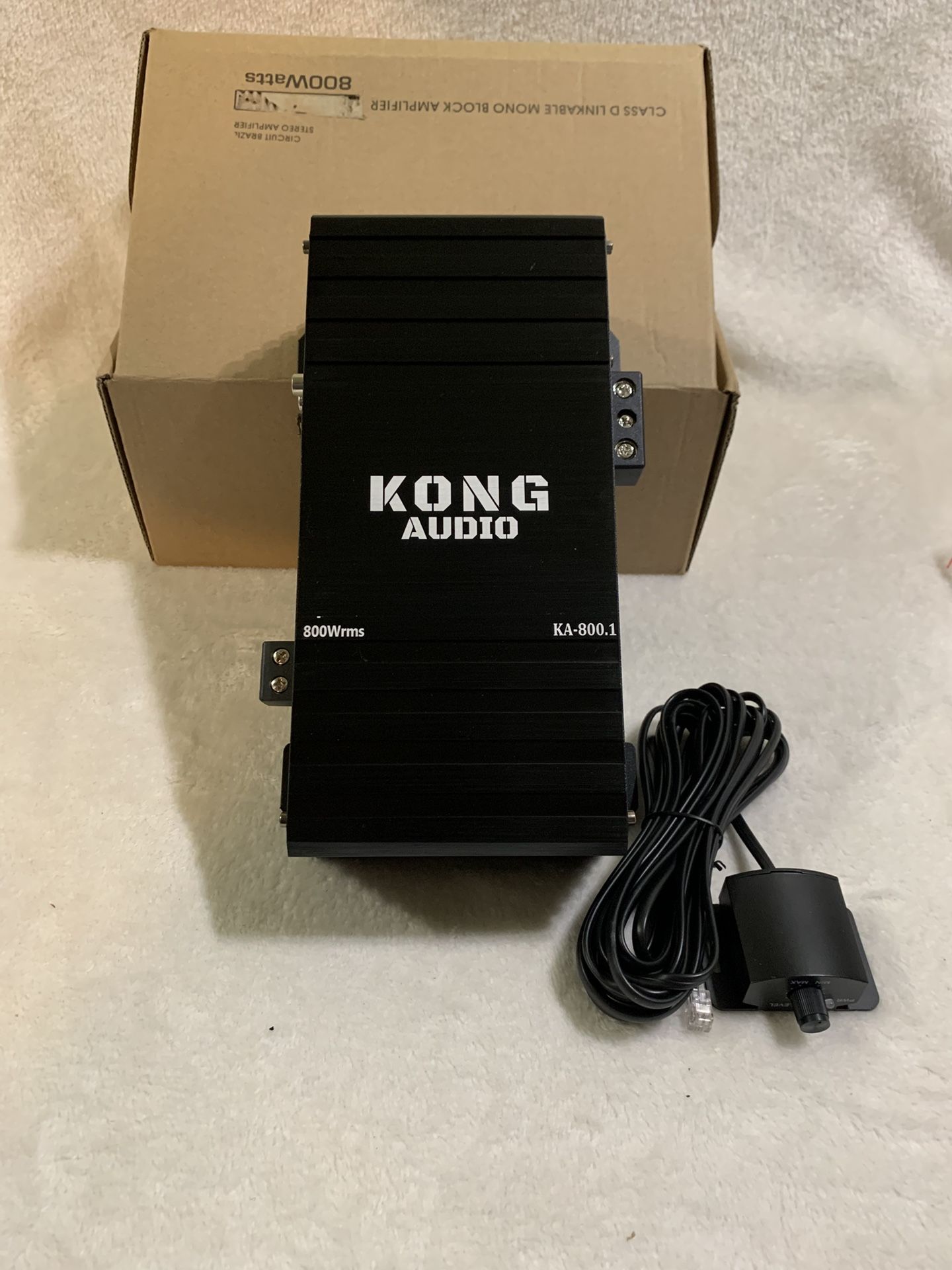New Kong Audio 800w Rms Full Range Mono High Power Amplifier $120 Each