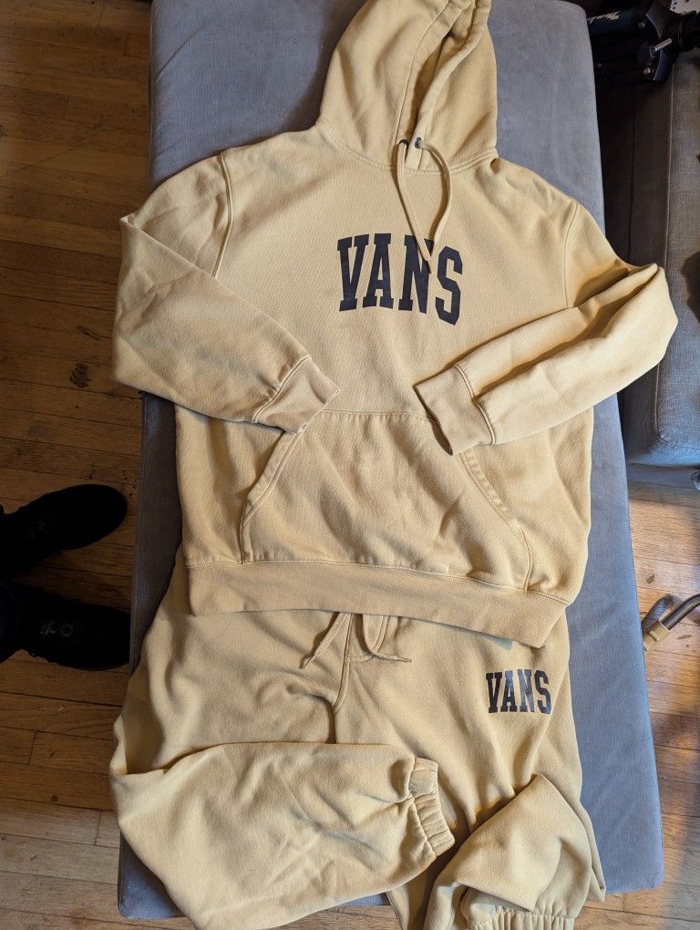 2 Piece Outfit • VANS Sweatshirt Hoodie & Sweatpants COMBO GREAT CONDITION