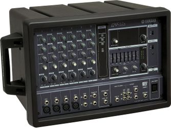 Yamaha power amp Emx62m with Samson 500W monitors x2