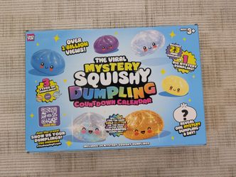 Crazy Fun Mystery Squishy Dumpling Countdown Calendar