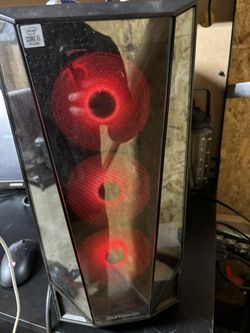 Gaming Pc W/ Monitor And Dual Stand