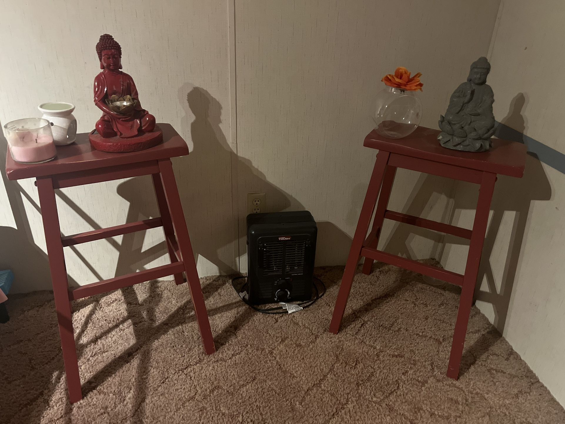 Red stool