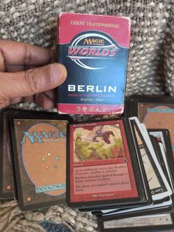MTG Magic The Gathering World Championship Berlin 2003 Daniel Zink Complete Deck