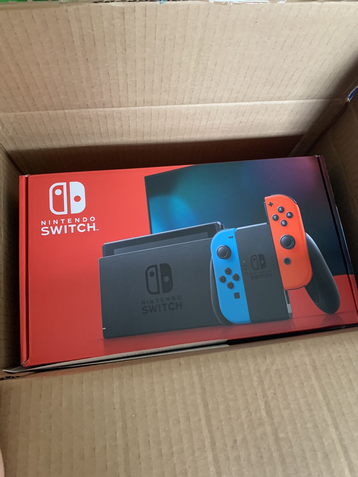 Nintendo Switch OG V2 Neon Red/Blue BRAND NEW