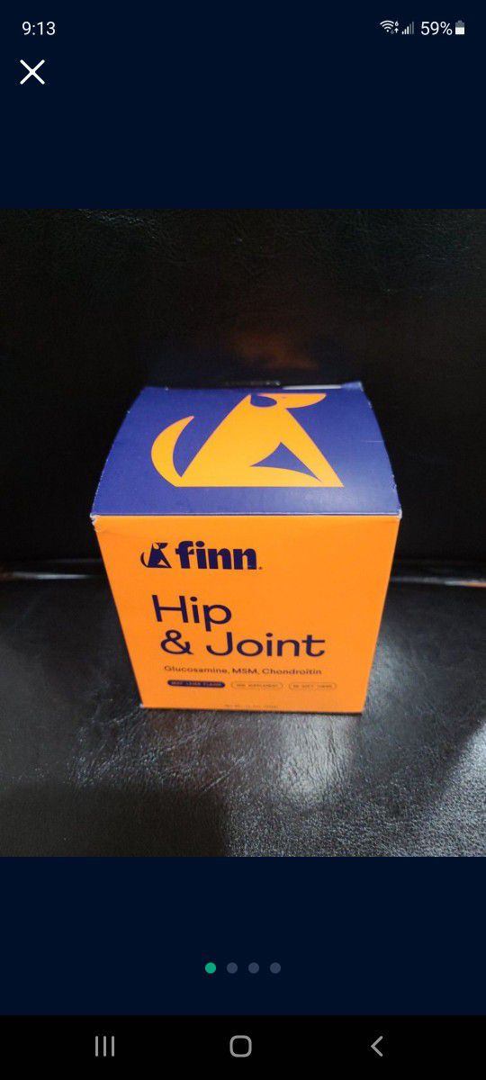 Finn Hip & Joint Dog Soft Chew Supplements For Mobility