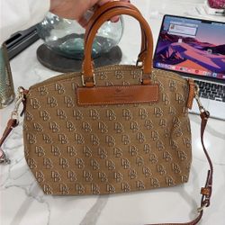Large Dooney & Bourke Signature Satchel