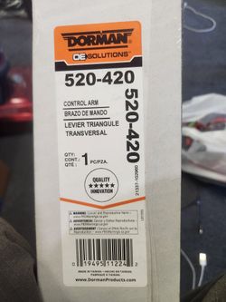 LOWER CONTROL ARM FOR A 93-96 TOYOTA COROLLA OR GEO PRIZM