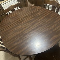 Wooden Kitchen table