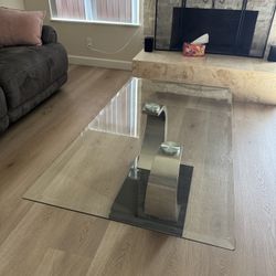Glass Coffee Table 