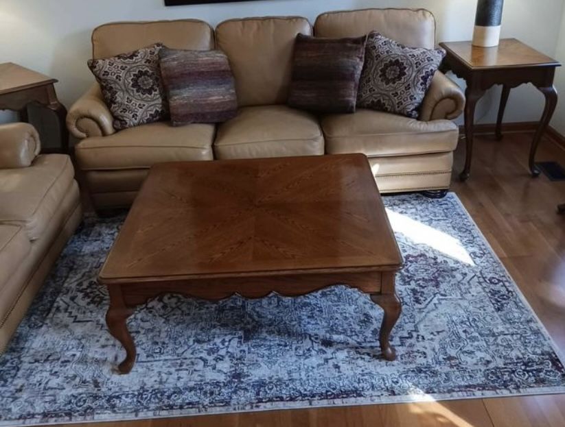 4 Piece Set Coffee 2 End Tables Sofa/Entry Table Side 