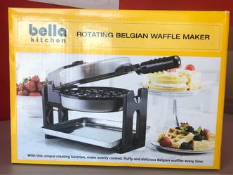 Bella Kitchen Rotating Belgian Waffle Maker