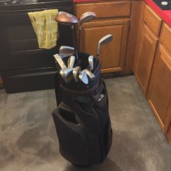 Taylormade golf set for beginner tall player 