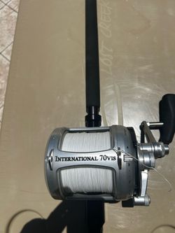 Penn international VIS reel with rod
