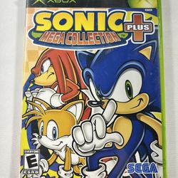 Sonic Mega Collection Plus Microsoft Xbox 2004 Disc & Case Tested