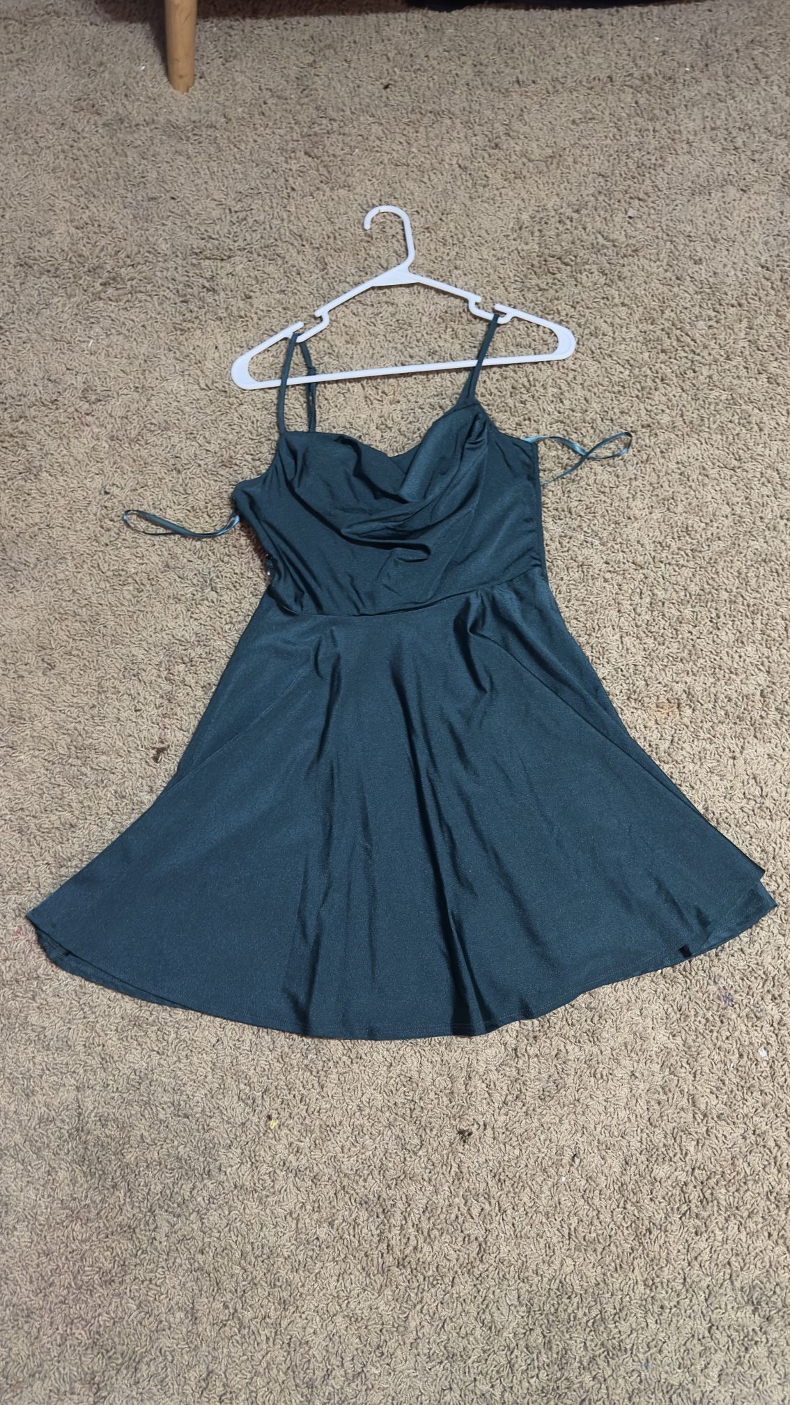 Forest Green Homecoming Dress
