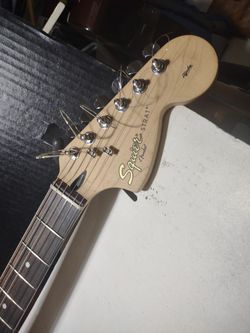 Newish HSS Squier Fender Stratocaster Guitar Pro fret-level setup Spa perfect now 139!