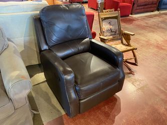 Brown Leather with Manual Reclining Function