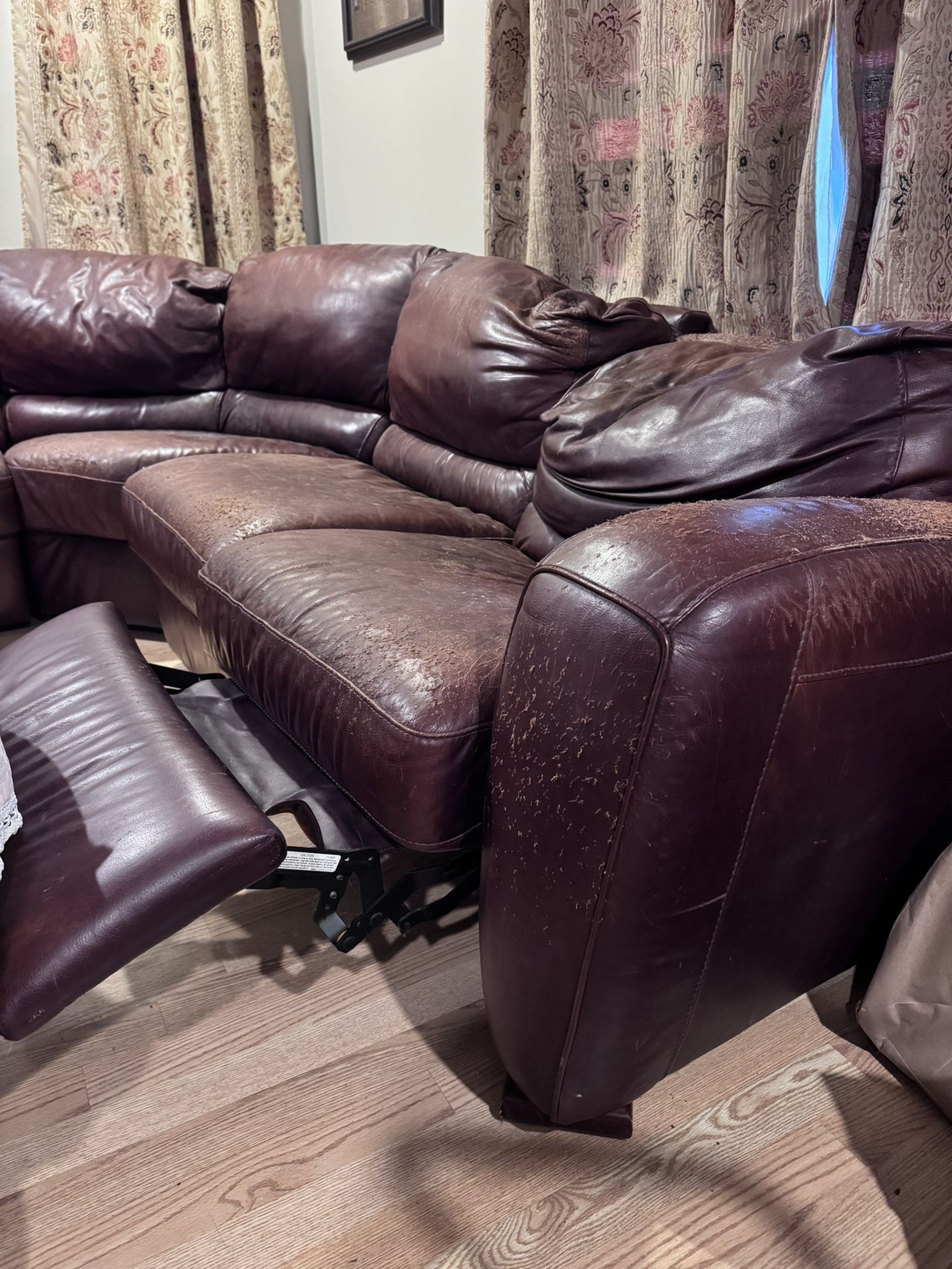 Free Leather Couch